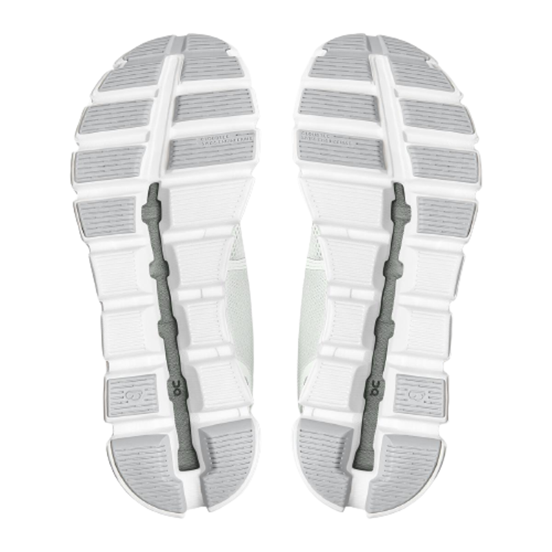 On Cloud 5 Women's Undyed-White Shoes in White-3